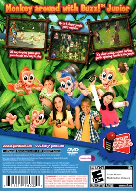 Buzz! Junior - Jungle Party box cover back